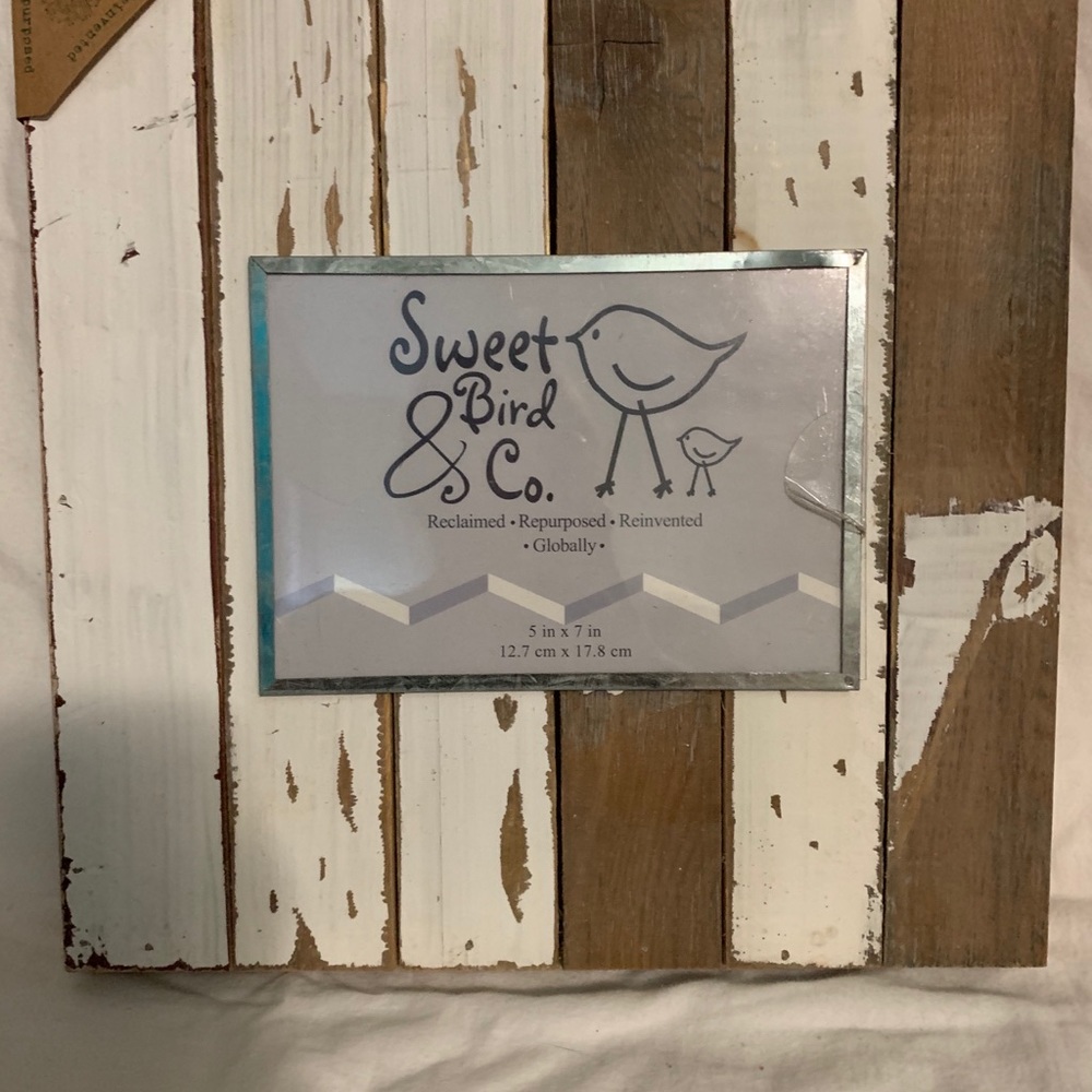 Whitewashed Barn Wood Frame